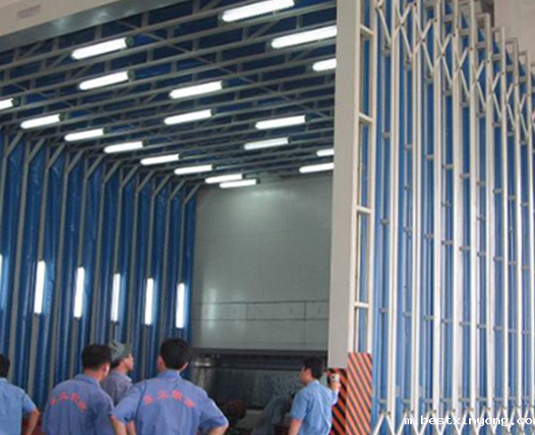 伸缩式移动喷漆房 (4)