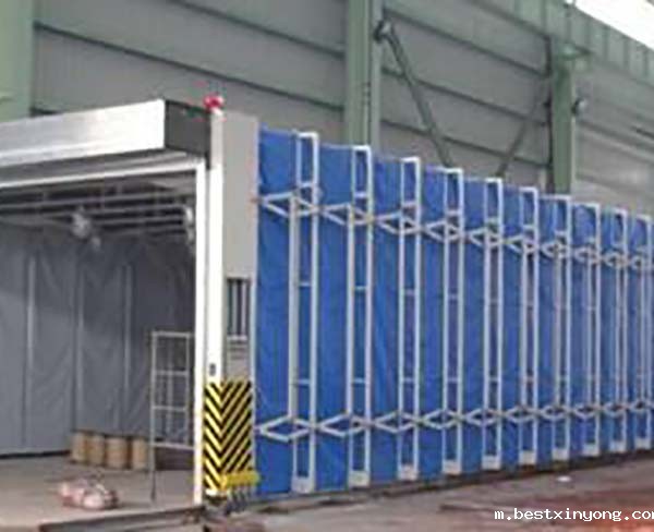 伸缩式移动喷漆房 (11)